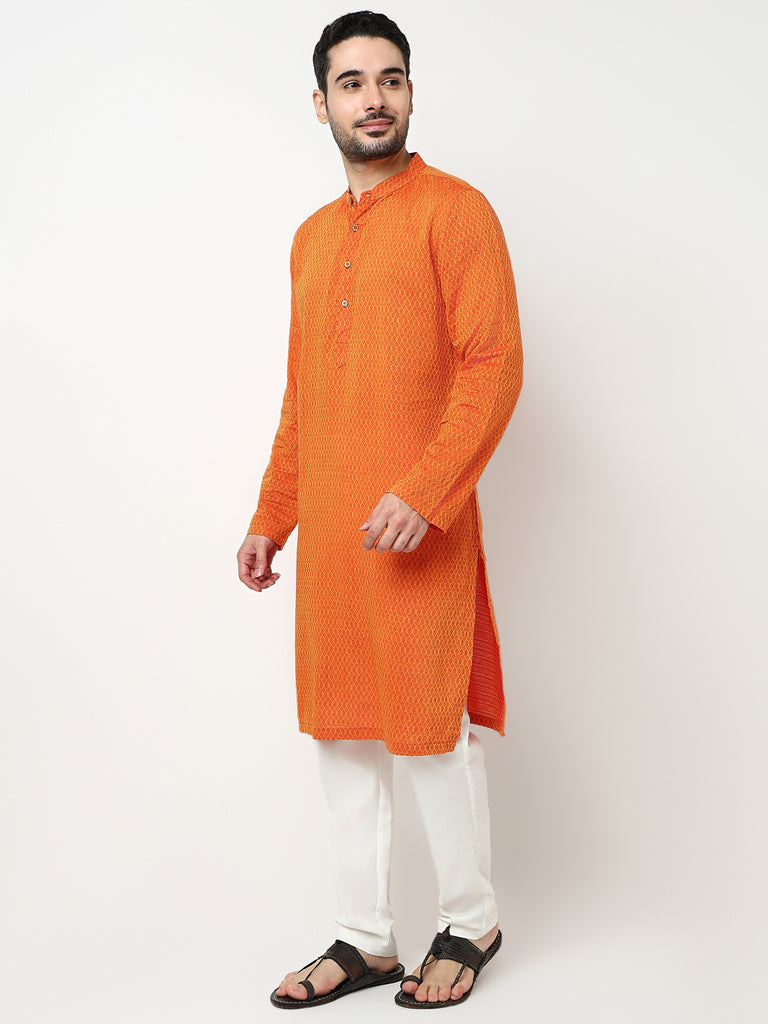 Yarn Dyed Long Kurta