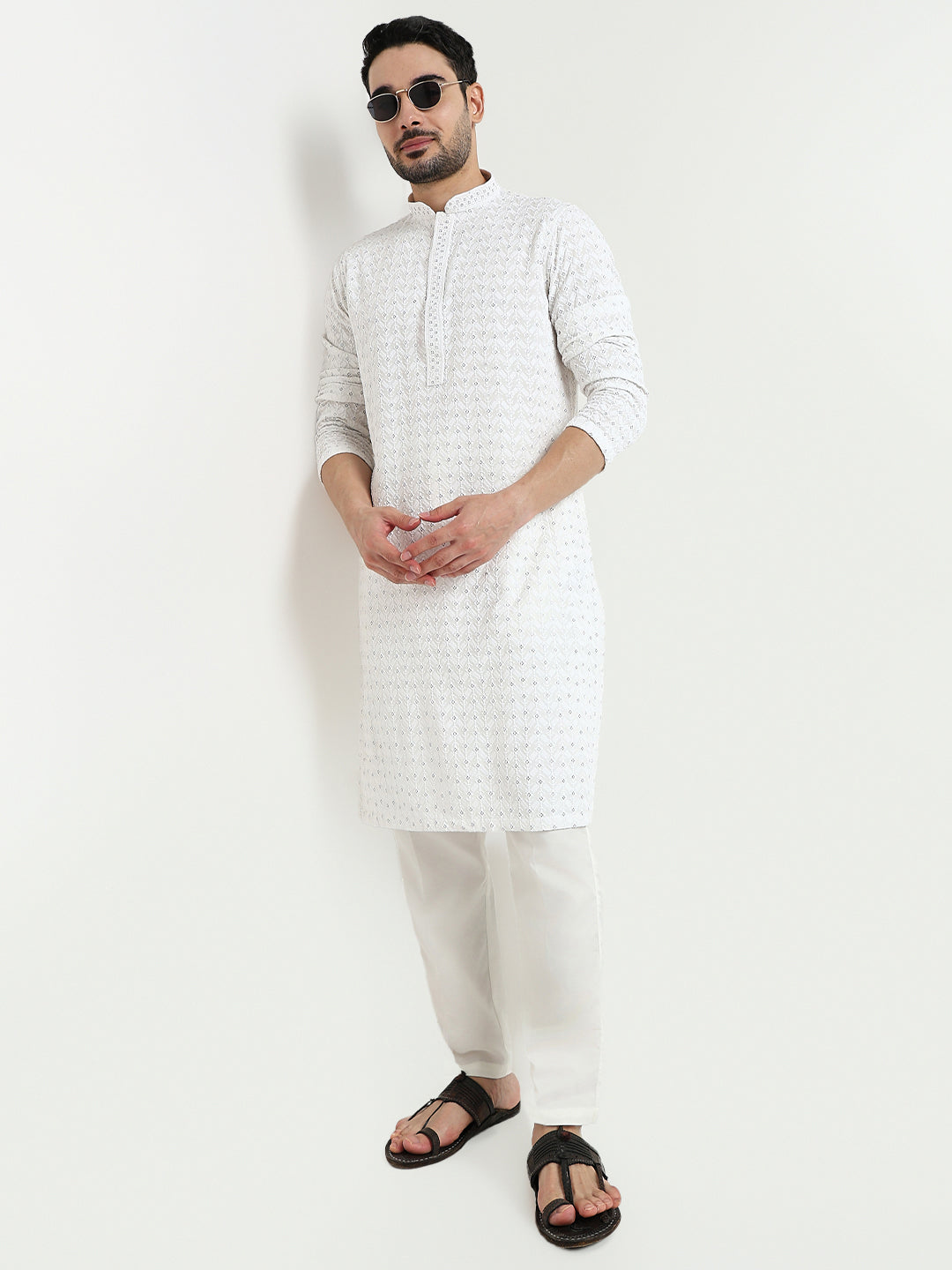 Embroidered Long Kurta