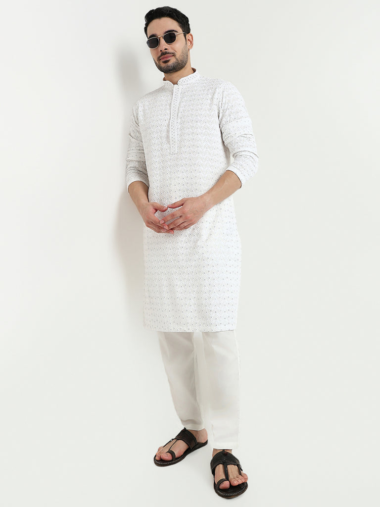 Embroidered Long Kurta