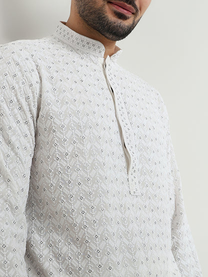 Embroidered Long Kurta