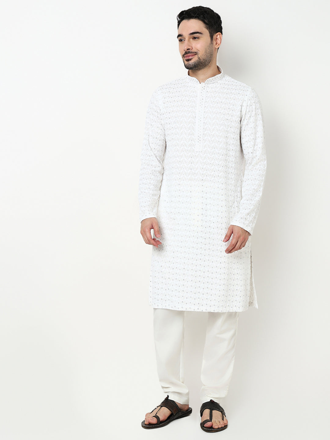 Embroidered Long Kurta