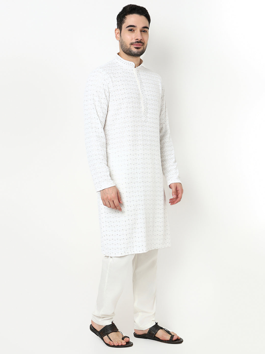 Embroidered Long Kurta