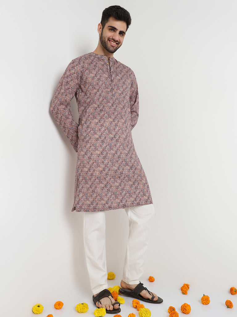 Digi Print Straight Long Kurta