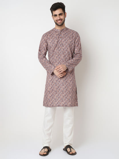Digi Print Straight Long Kurta