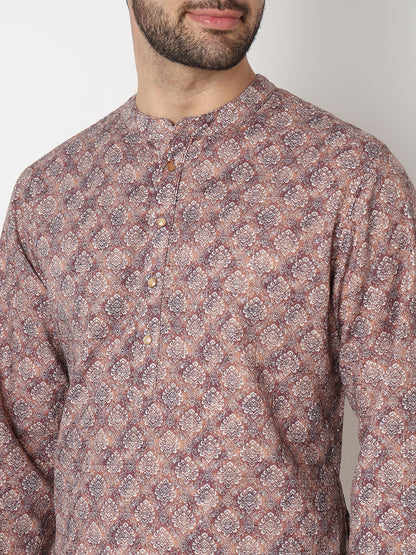 Digi Print Straight Long Kurta