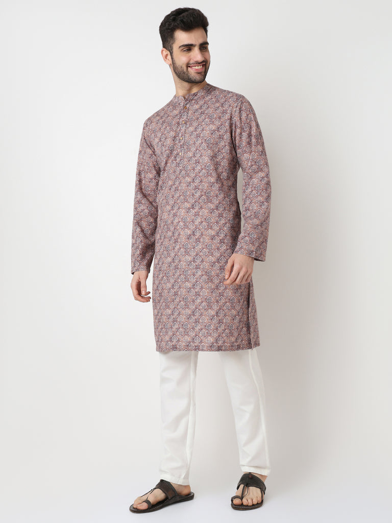 Digi Print Straight Long Kurta