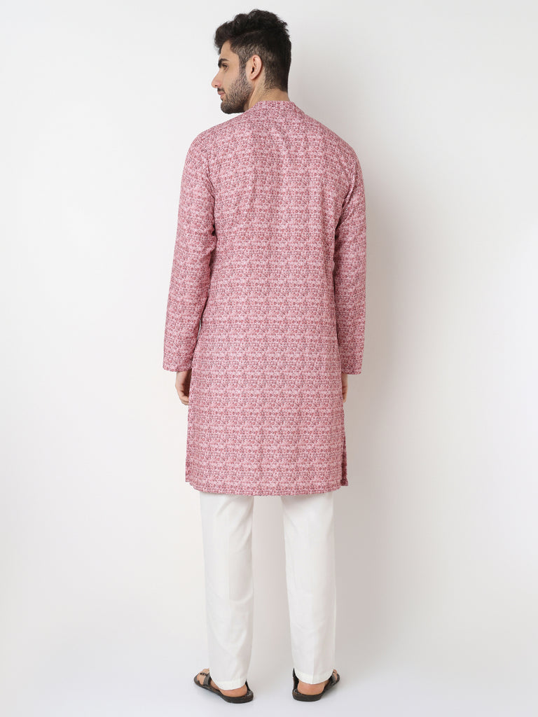 Digi Print Straight Long Kurta