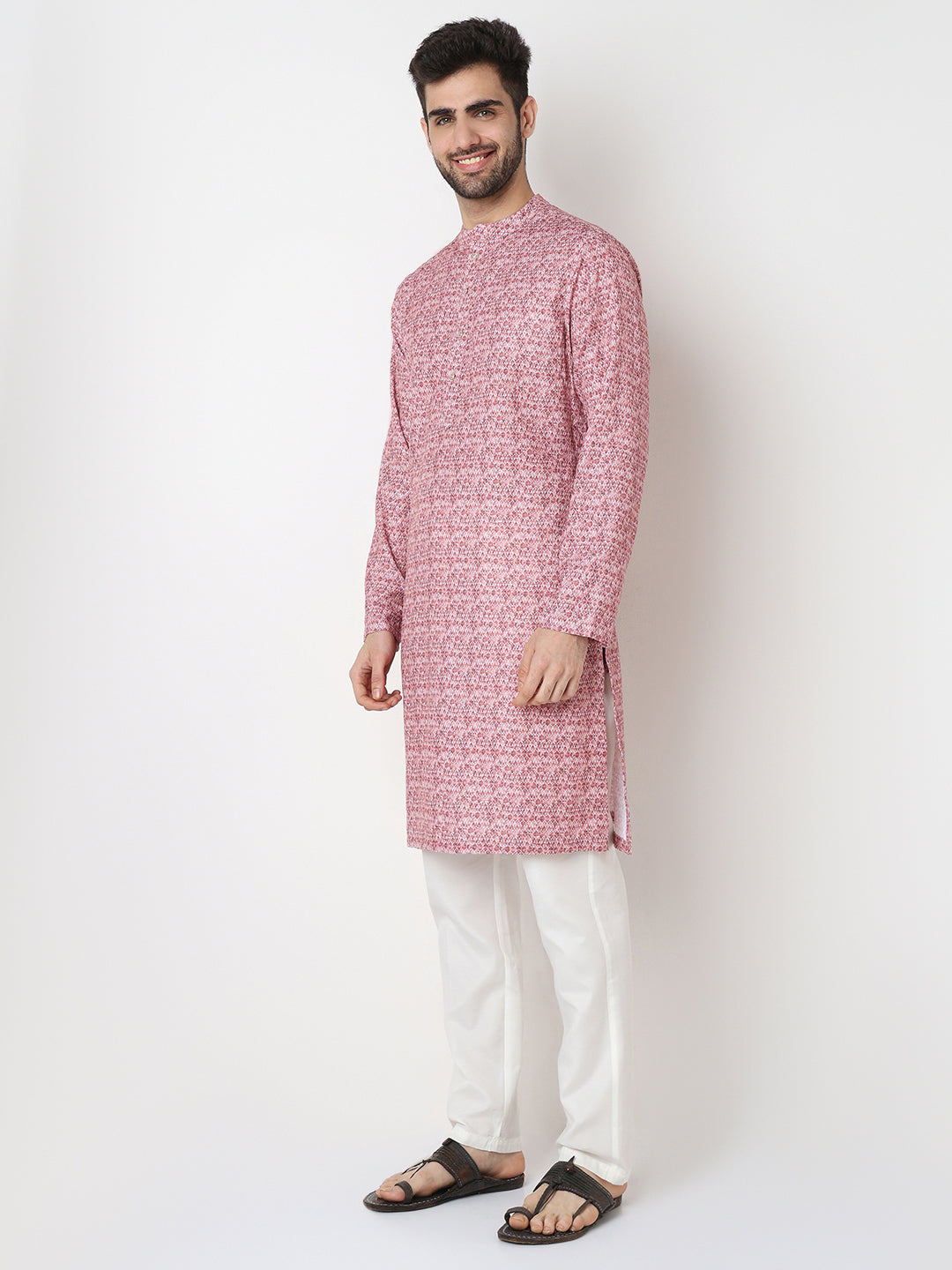Digi Print Straight Long Kurta