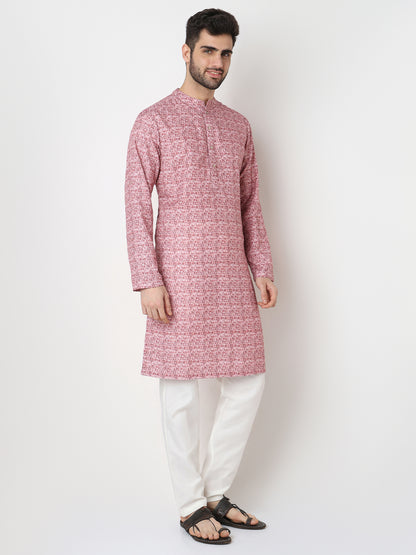 Digi Print Straight Long Kurta