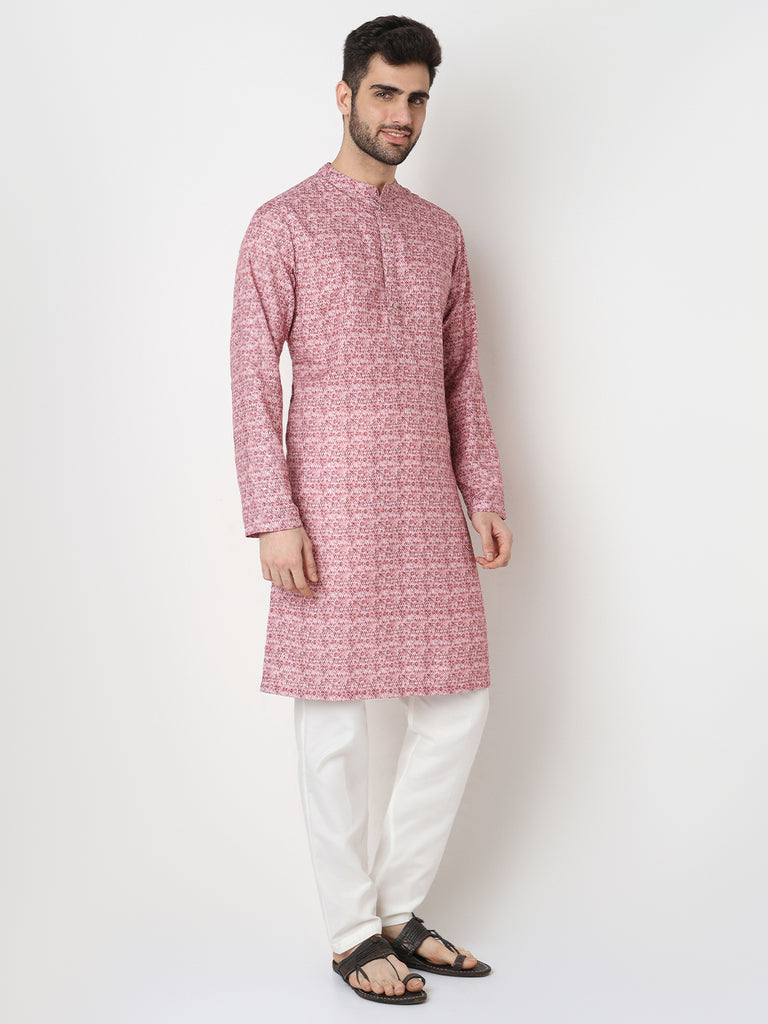 Digi Print Straight Long Kurta