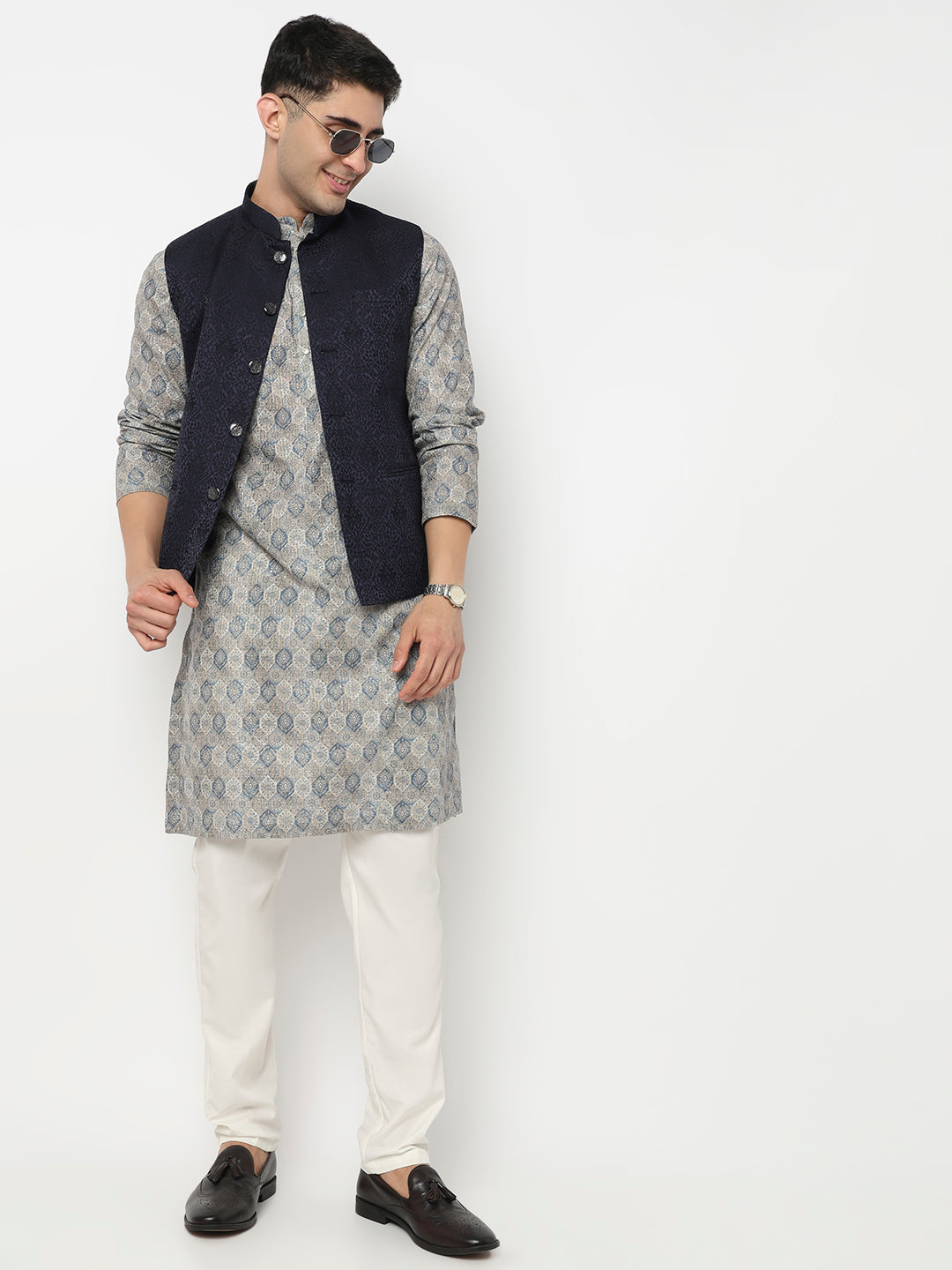 Digi Print Straight Long Kurta