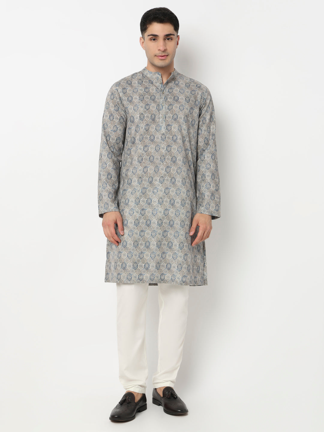 Digi Print Straight Long Kurta