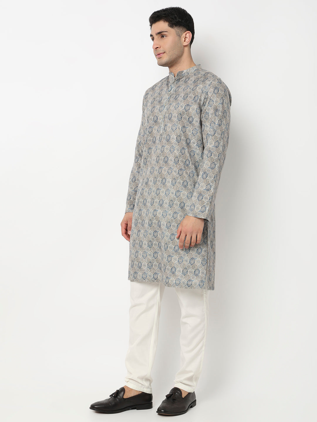 Digi Print Straight Long Kurta