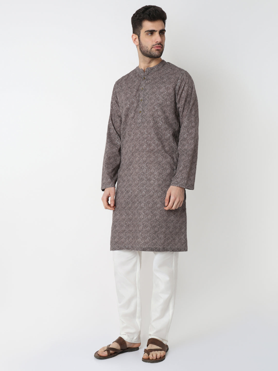Digi Print Straight Long Kurta