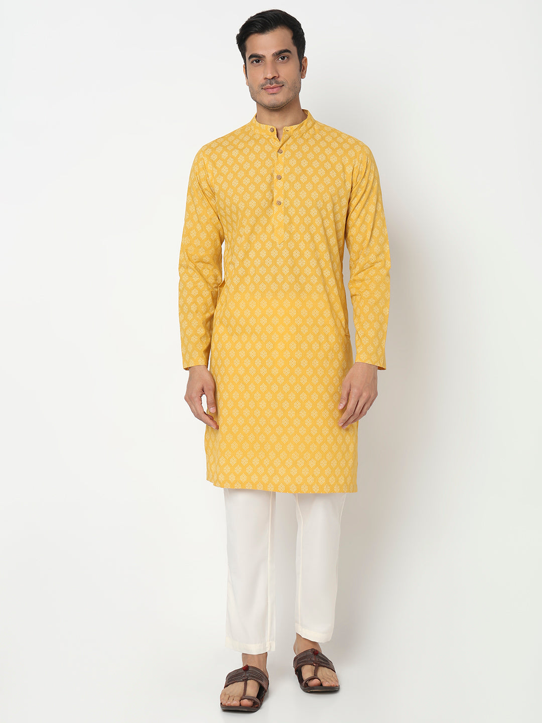 Printed Straight Long Kurta