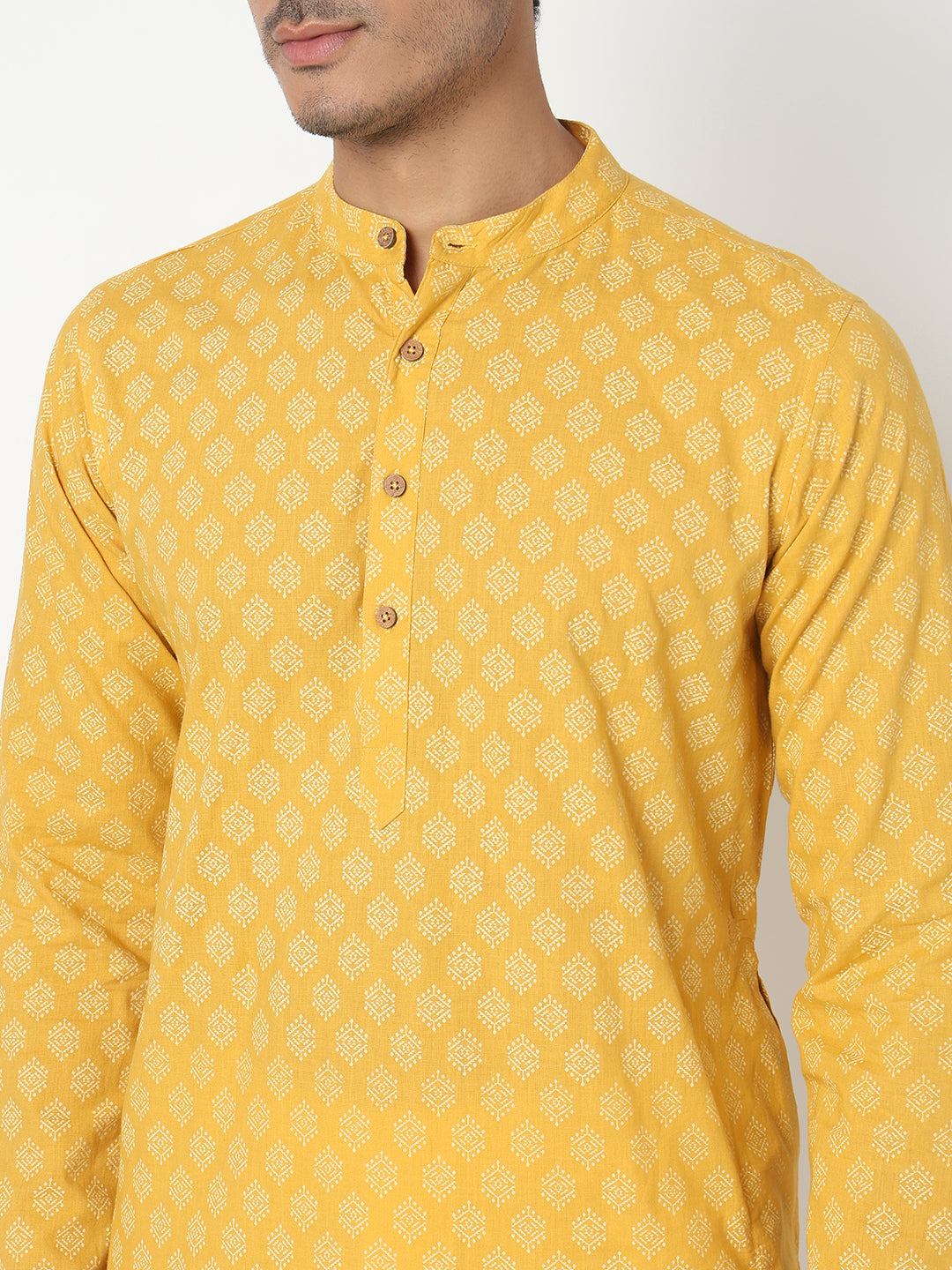 Printed Straight Long Kurta
