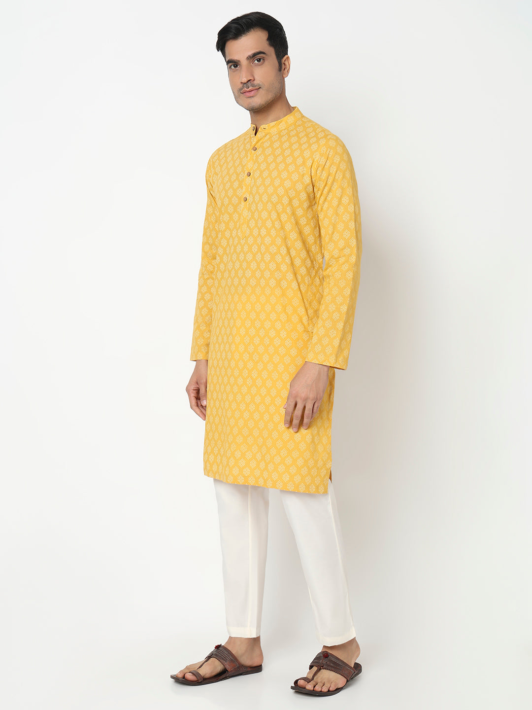 Printed Straight Long Kurta
