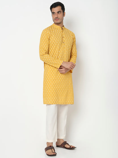 Printed Straight Long Kurta