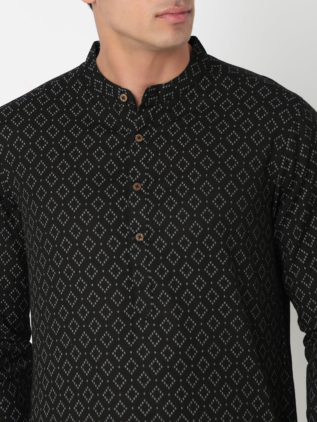 Printed Straight Long Kurta