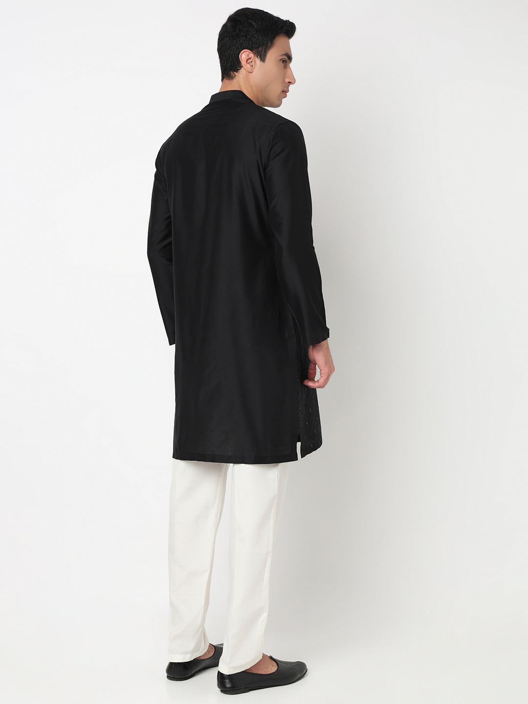 Embroidered Straight Long Kurta