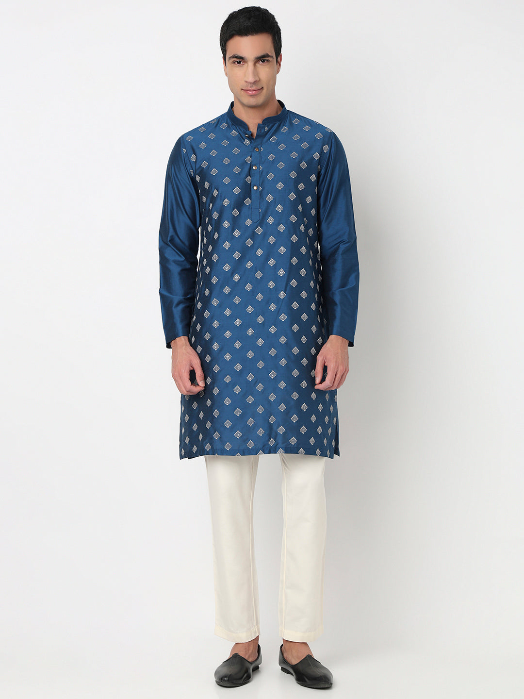 Embroidered Straight Long Kurta