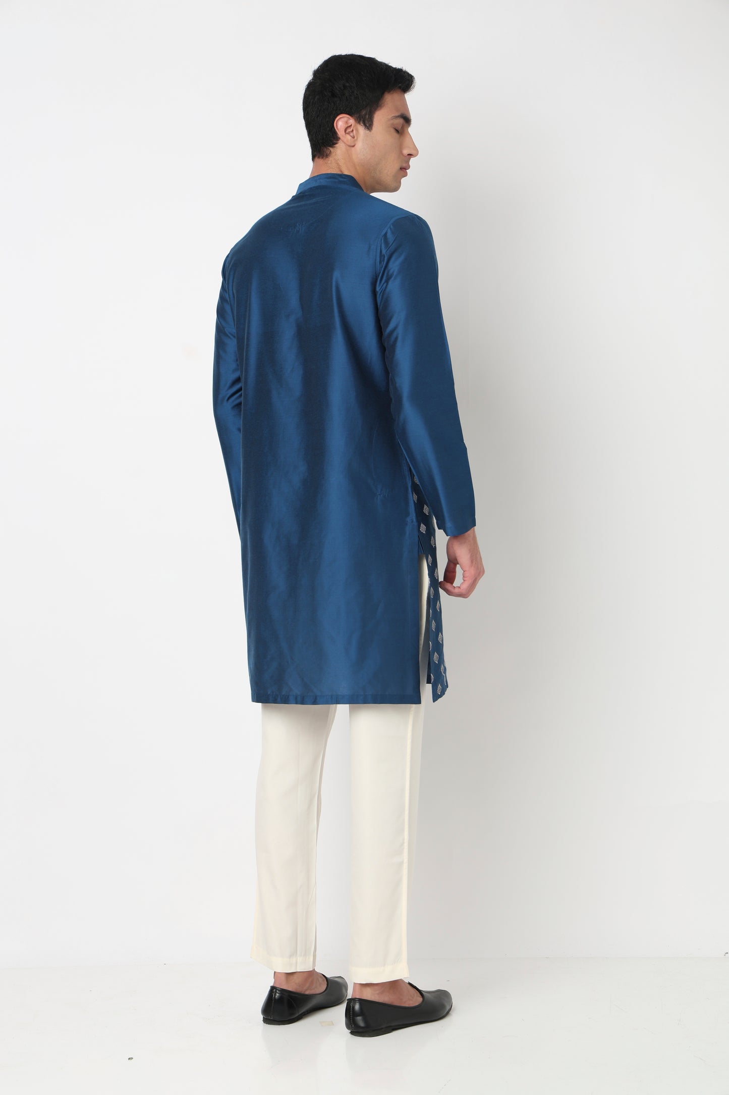 Embroidered Straight Long Kurta