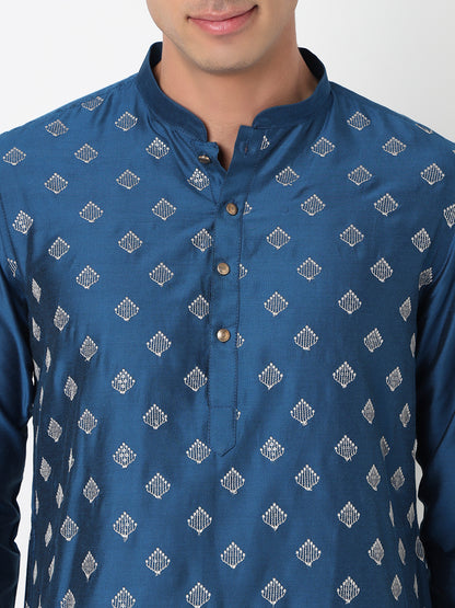 Embroidered Straight Long Kurta