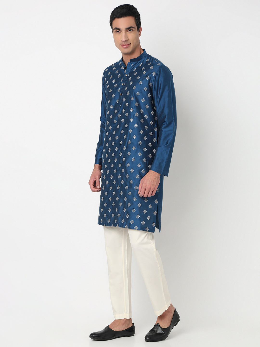 Embroidered Straight Long Kurta