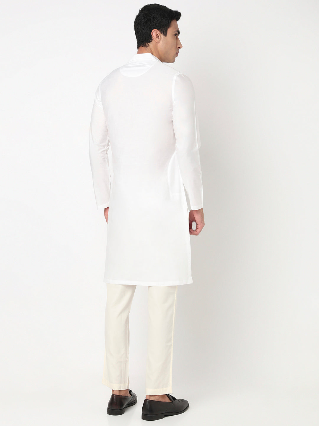 Embroidered Straight Long Kurta
