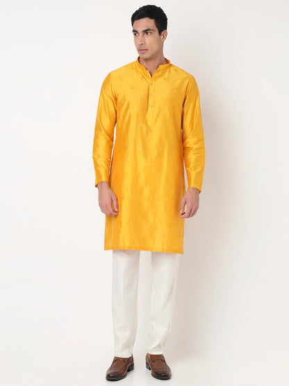 Embroidered Straight Long Kurta