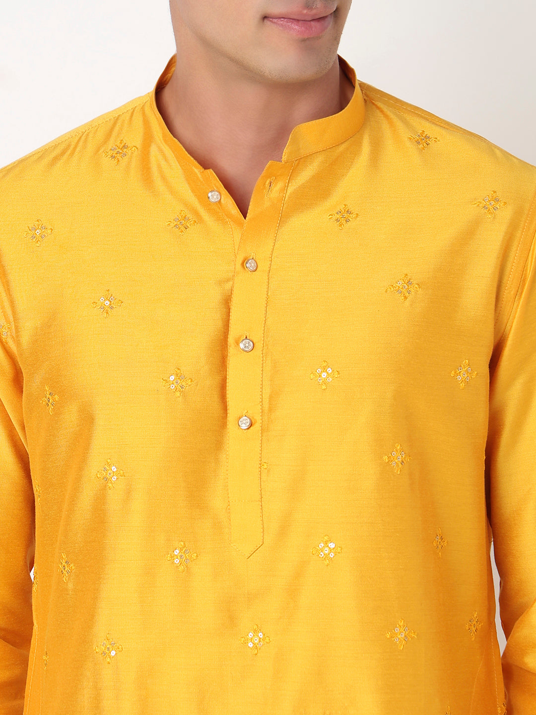 Embroidered Straight Long Kurta