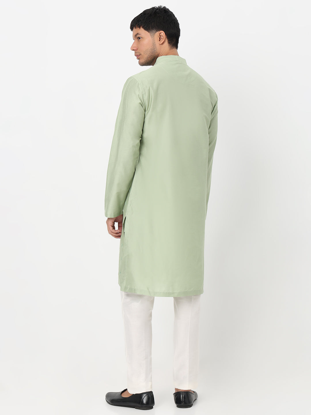 Embroidered Straight Long Kurta