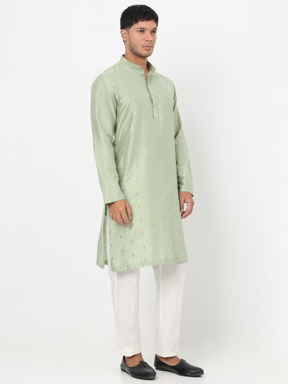 Embroidered Straight Long Kurta