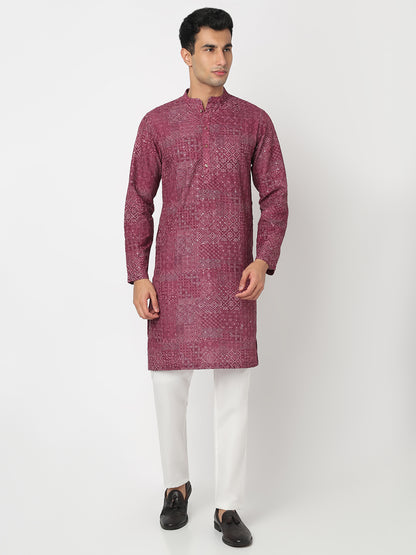 Digital Printed Straight Kurta