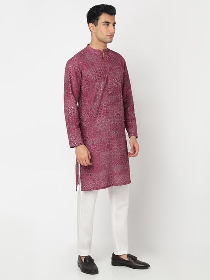 Digital Printed Straight Kurta