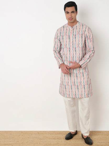 Digital Printed Straight Long Kurta