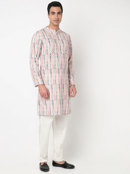 Digital Printed Straight Long Kurta