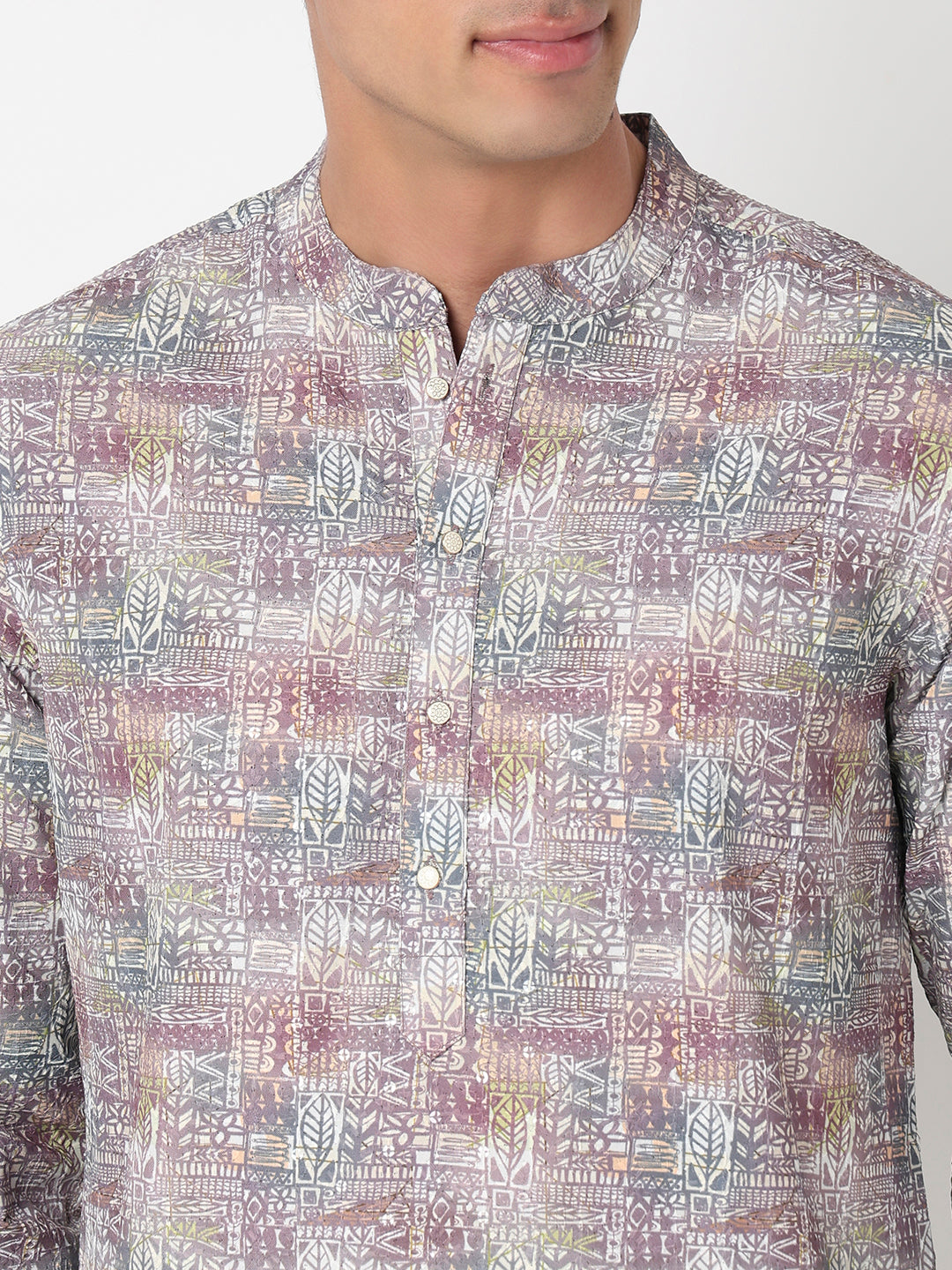Digital Printed Straight Long Kurta