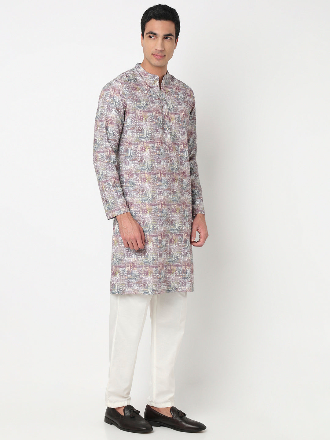 Digital Printed Straight Long Kurta