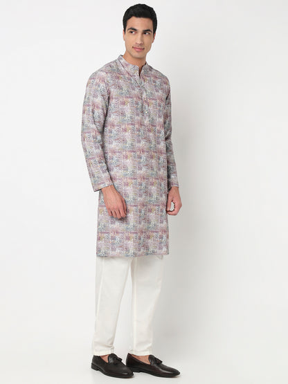 Digital Printed Straight Long Kurta
