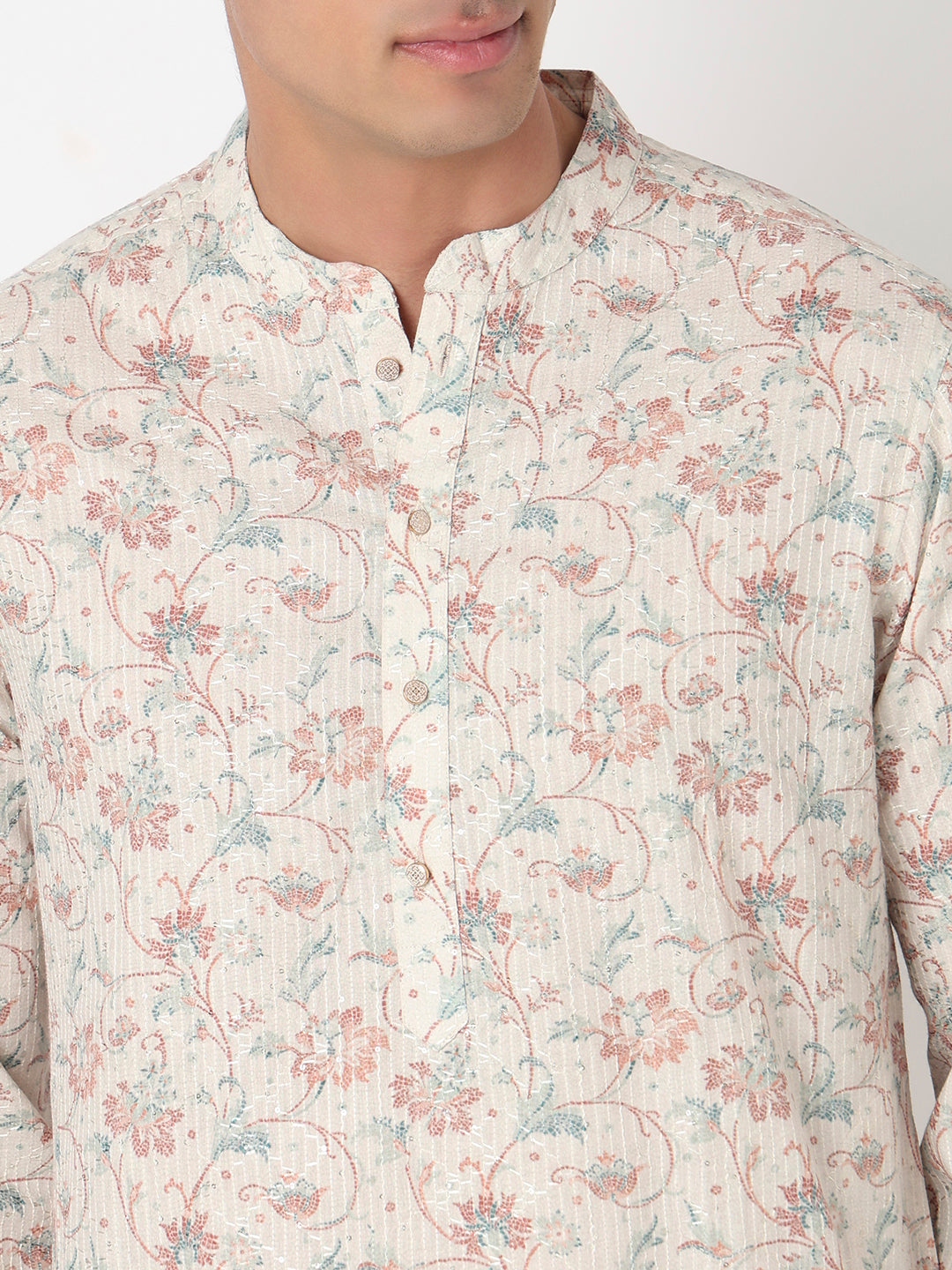 Digital Printed Straight Long Kurta