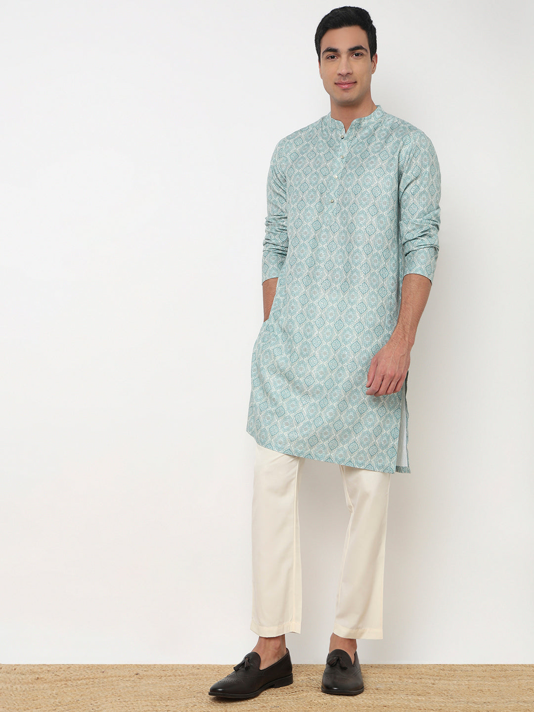 Digital Printed Straight Long Kurta