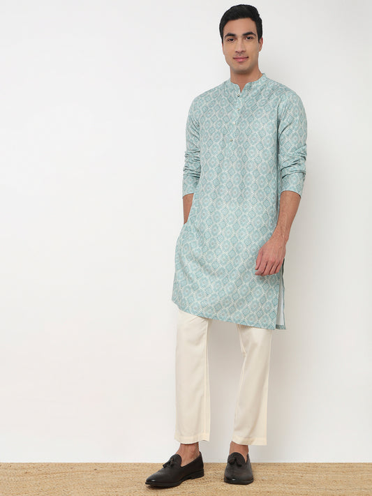 Digital Printed Straight Long Kurta