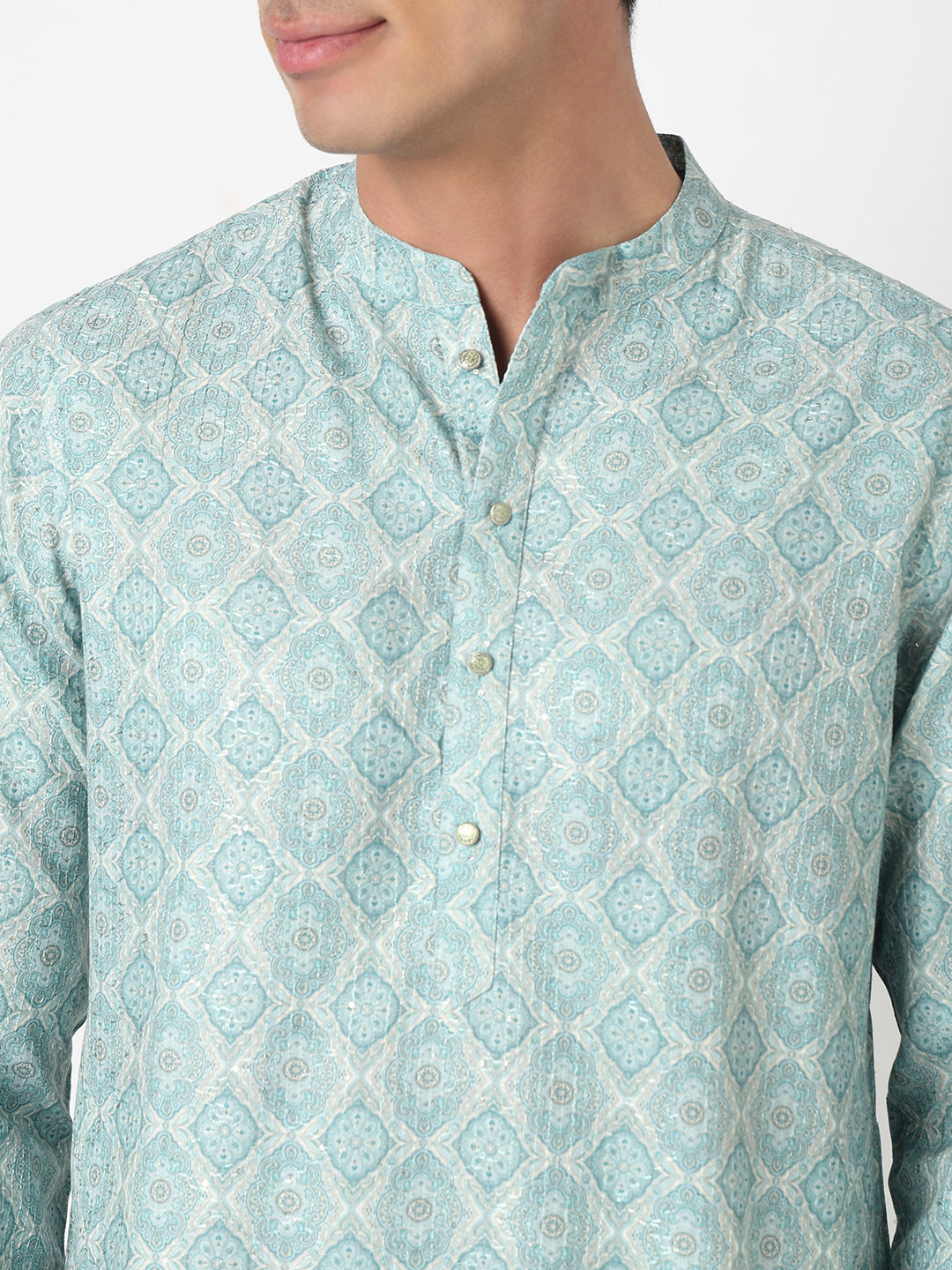 Digital Printed Straight Long Kurta