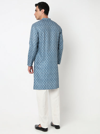 Digital Printed Straight Long Kurta