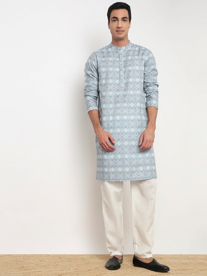 Digital Printed Straight Long Kurta