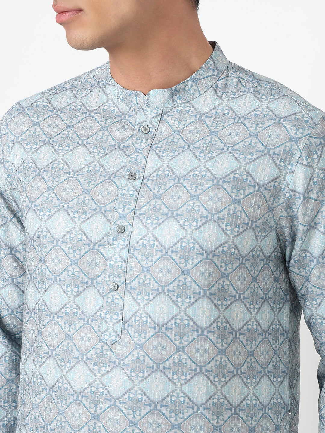 Digital Printed Straight Long Kurta