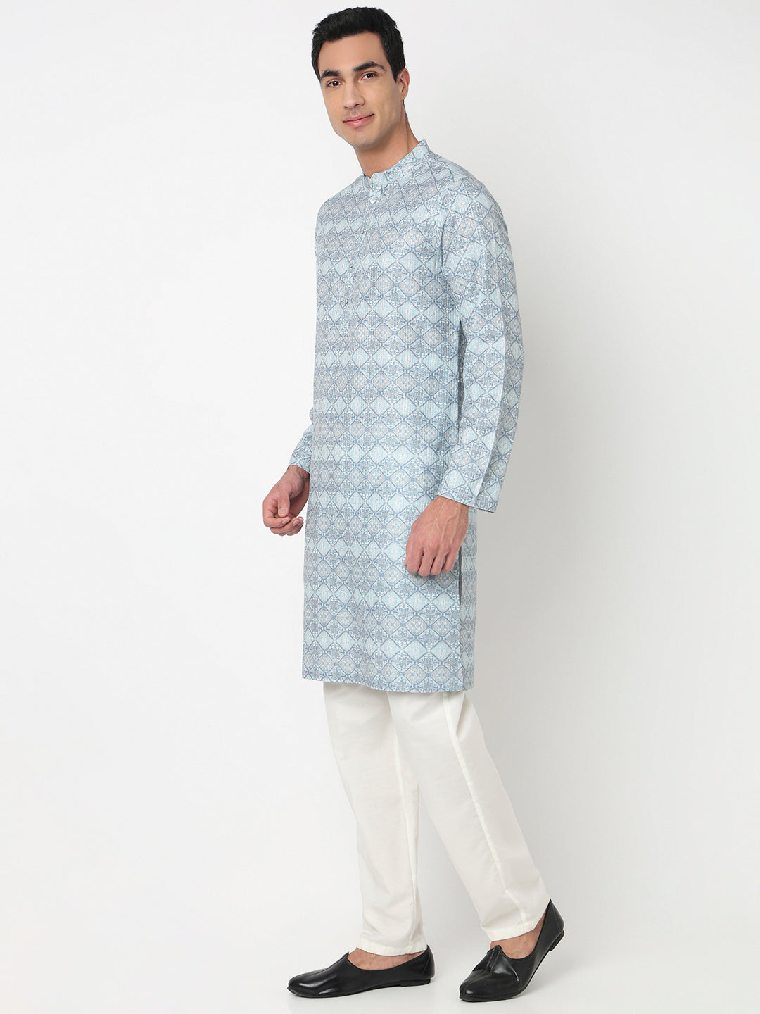 Digital Printed Straight Long Kurta