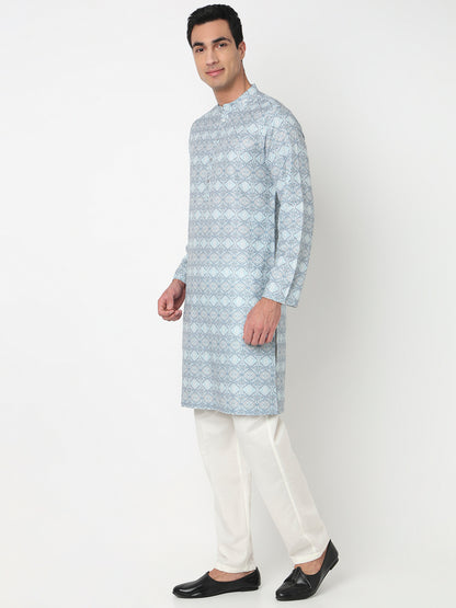 Digital Printed Straight Long Kurta