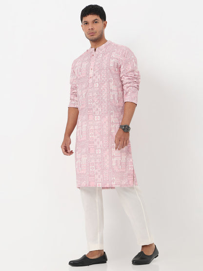 Digital Printed Straight Long Kurta